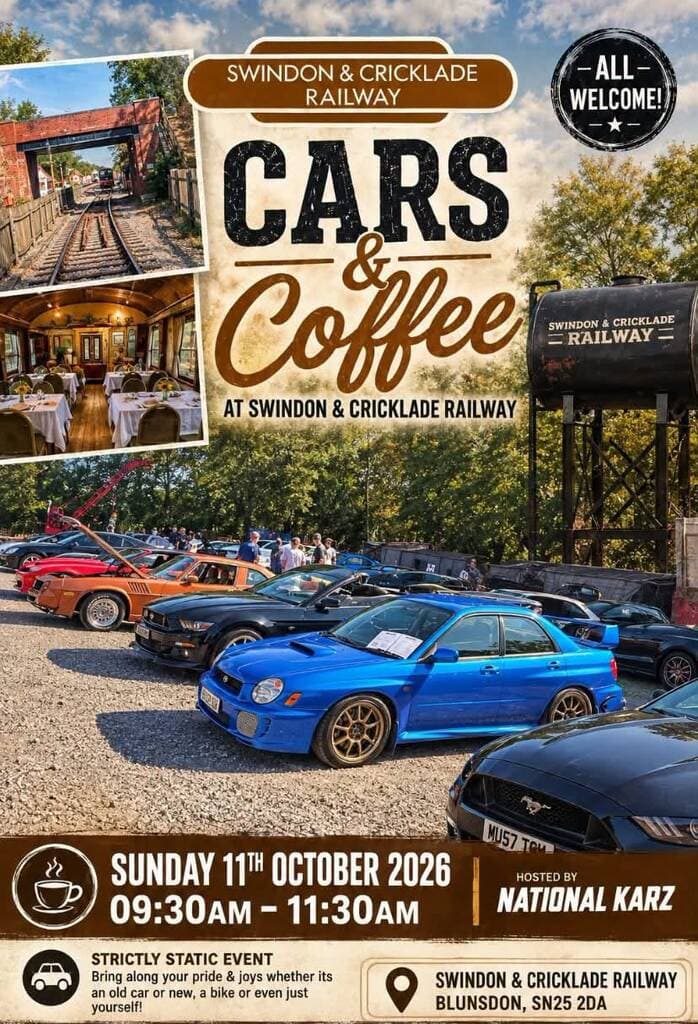 Swindon and Cricklade Railway - Coffee and Cars image