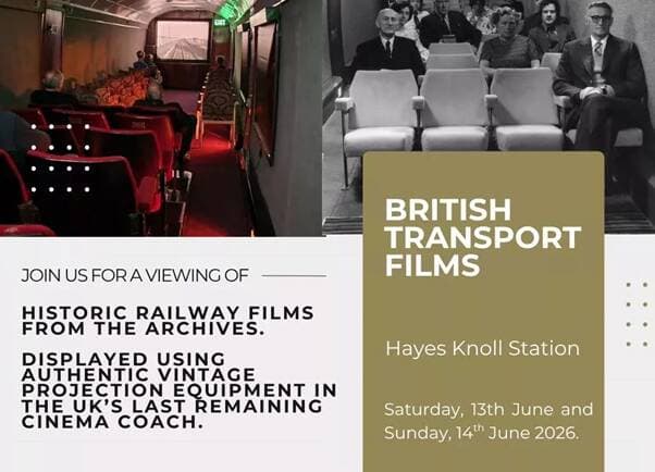 Swindon and Cricklade Railway - British Film Event image