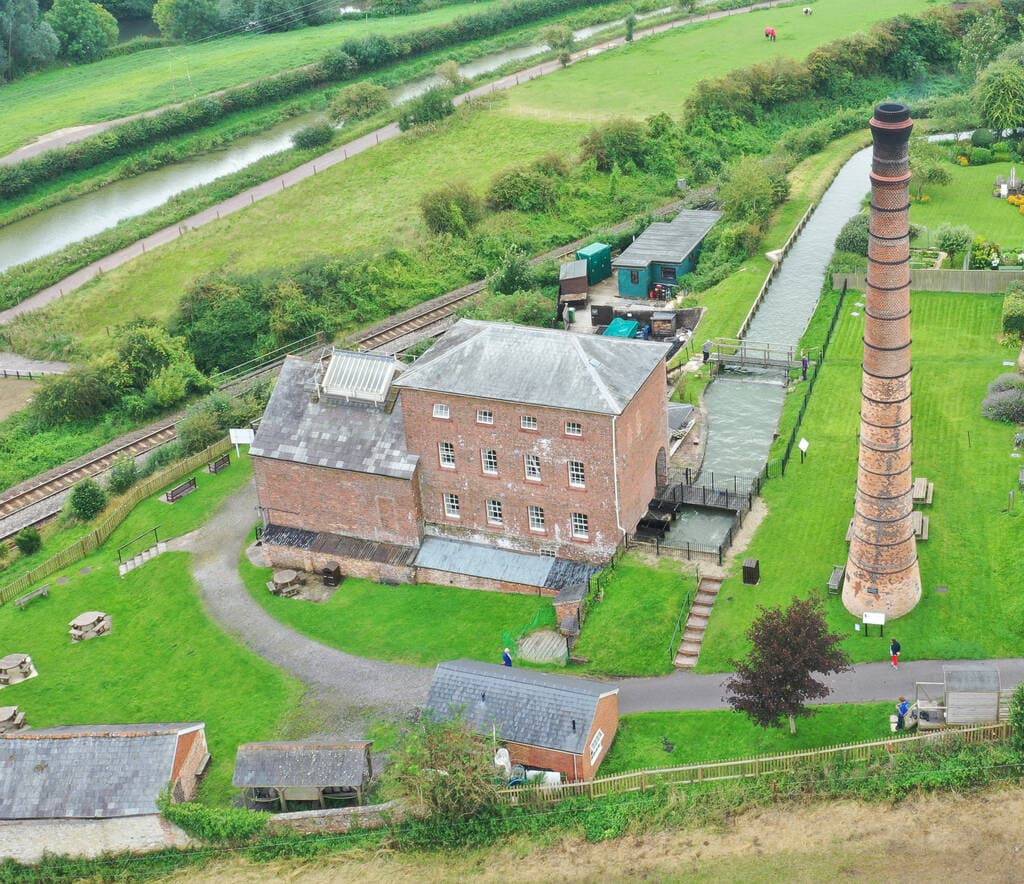 Crofton from the air.