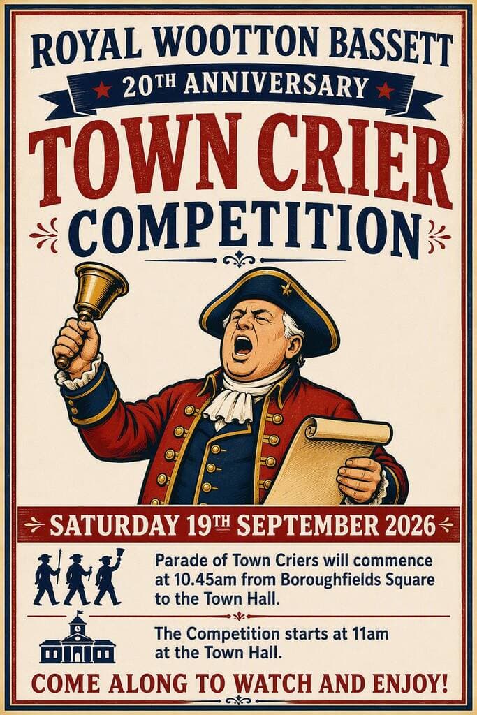 Royal Wootton Bassett 20th Anniversary Town Crier Competition image
