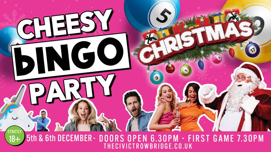 Christmas Cheesy Bingo Saturday image